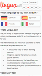 Mobile Screenshot of lingua.com