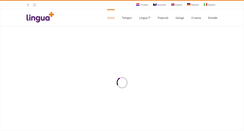 Desktop Screenshot of lingua.ba